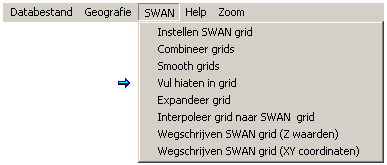 Figure 7: De herkomst van de geëxpandeerde grids weergegeven met een label Omdat deze actie eigenlijk niet gewenst is, de huidige situatie is immers equivalent aan de startsituatie, kan deze actie