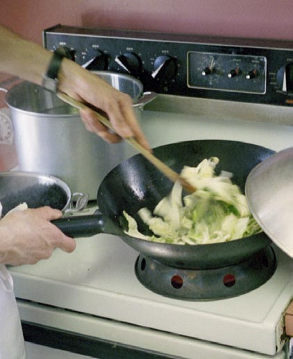 Koken in de wok ten