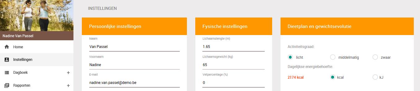 4.2. Instellingen 1.