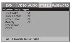 DVD MENU INSTELLEN 1) Luidspreker instellen *Downmix stand; LT/RT: links en rechts soundtrack audio uitvoer; Stereo: stereo audio signaal uitvoer *Dual Mono Deze optie wordt gebruikt om de stand te