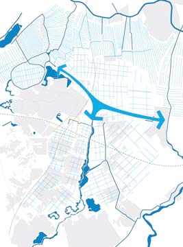 Netwerk recreatieve vaarroutes Tussenboezem verbindt Van Tuyllpark met Rottewig