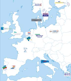 ESN-nieuws: en toen waren er al 15 In 2003 sloot het Verenigd Koninkrijk zich aan bij het Europese Shortsea Netwerk.