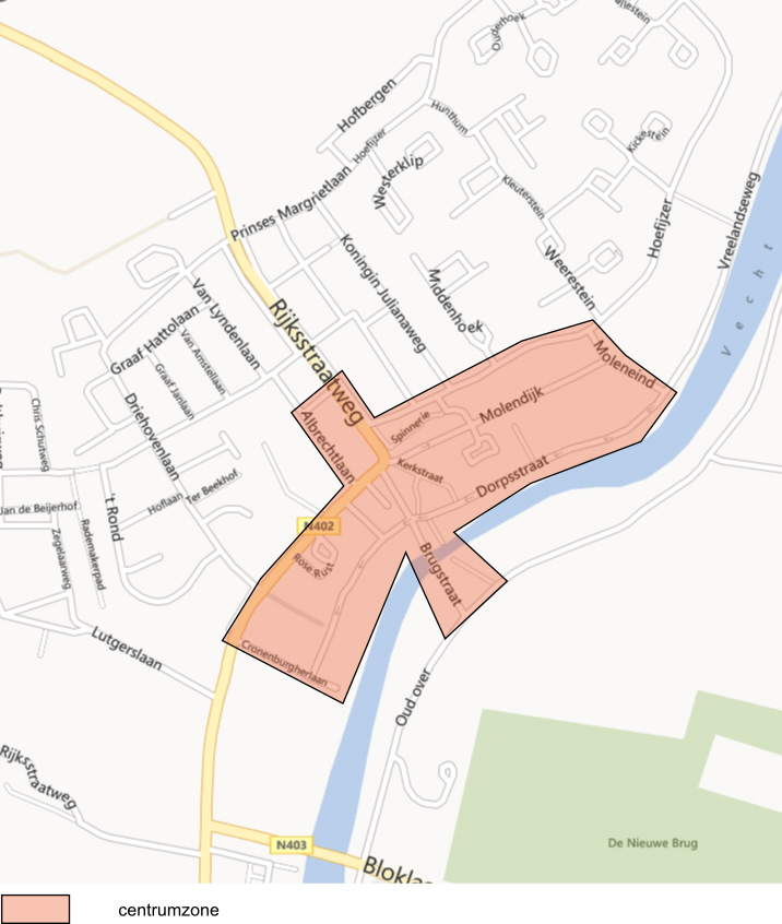 Bijlage 2d - Stedelijke zones Loenen