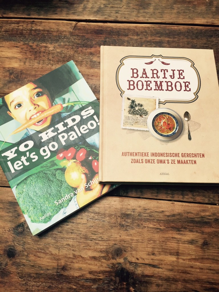 En mijn twee nieuwe kookboeken van deze maand! Yo Kids Let s go Paleo en Bartje Bamboe.