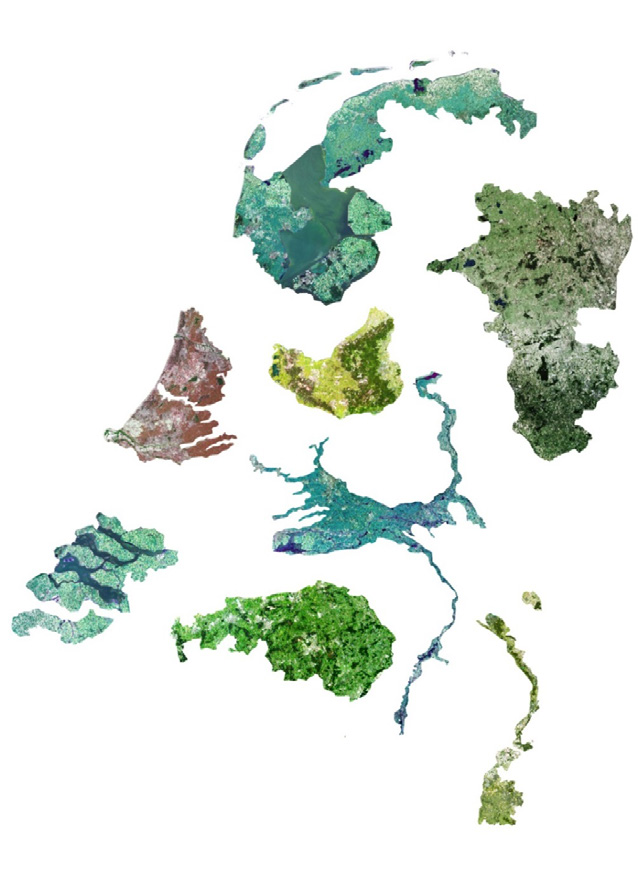 De Zeven Nieuwe Nederlanden Op basis van de natuurlijke condities en economische relaties