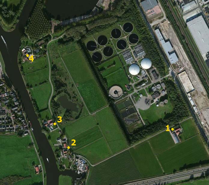 Effectbeschrijving De RWZI-activiteiten en procesonderdelen die een bijdrage leveren aan de emissie van NOx en fijn stof zijn weergegeven in tabel 10.5.