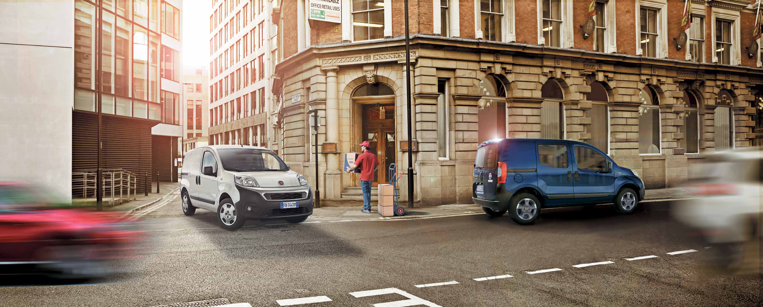 URBAN WORKER DE BESTELWAGEN GEMAAKT VOOR DE STAD. De Fiorino is compact, behendig en komt overal, vanaf nu is hij nog specialer en representatiever in het segment waarvan hij de trotse pionier was.