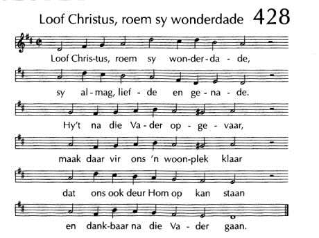 2.2.16 Heilige Jesus 2. Mooi is die aarde, dit het groot waarde, maar is gering voor u grootheid, Heer. U is ons lewe, U is ons vrede. U Gees moet ons hier lei en leer. 3.