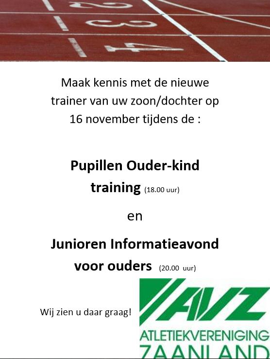 -Lopend vuurtje- NIEUWSBRIEF 24 JEUGD November 2016 1. Grote Club actie 2. Ouder-kind en informatieavond 3. Sinterklaasactiviteiten, 4. Cross seizoen, 5. Kleding advies, 6. Stem op onze club held 7.