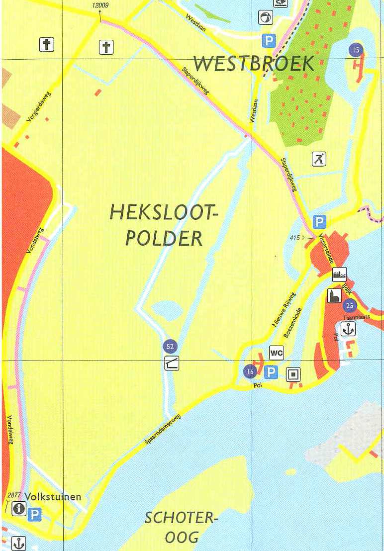 Ommetje Hekslootpolder (5 kilometer) De Hekslootpolder is een gebied dat direct vanuit huis bereikt kan worden, omdat het grenst aan de bebouwde kom van Haarlem.