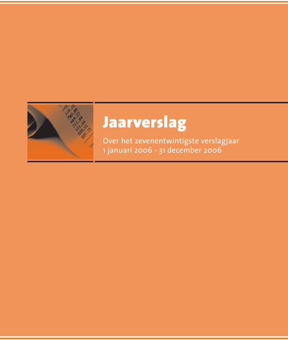 verslagjaar 1