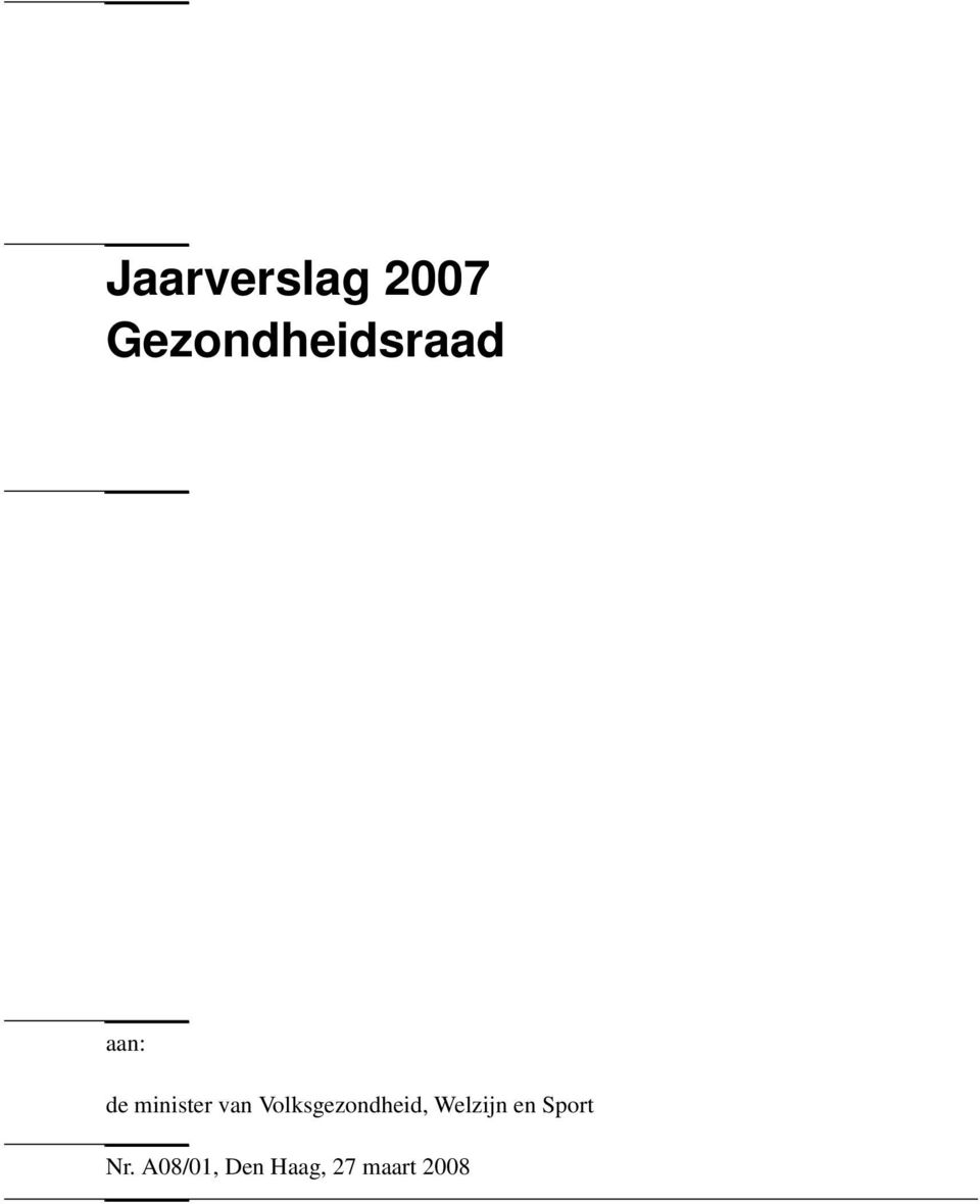 minister van Volksgezondheid,