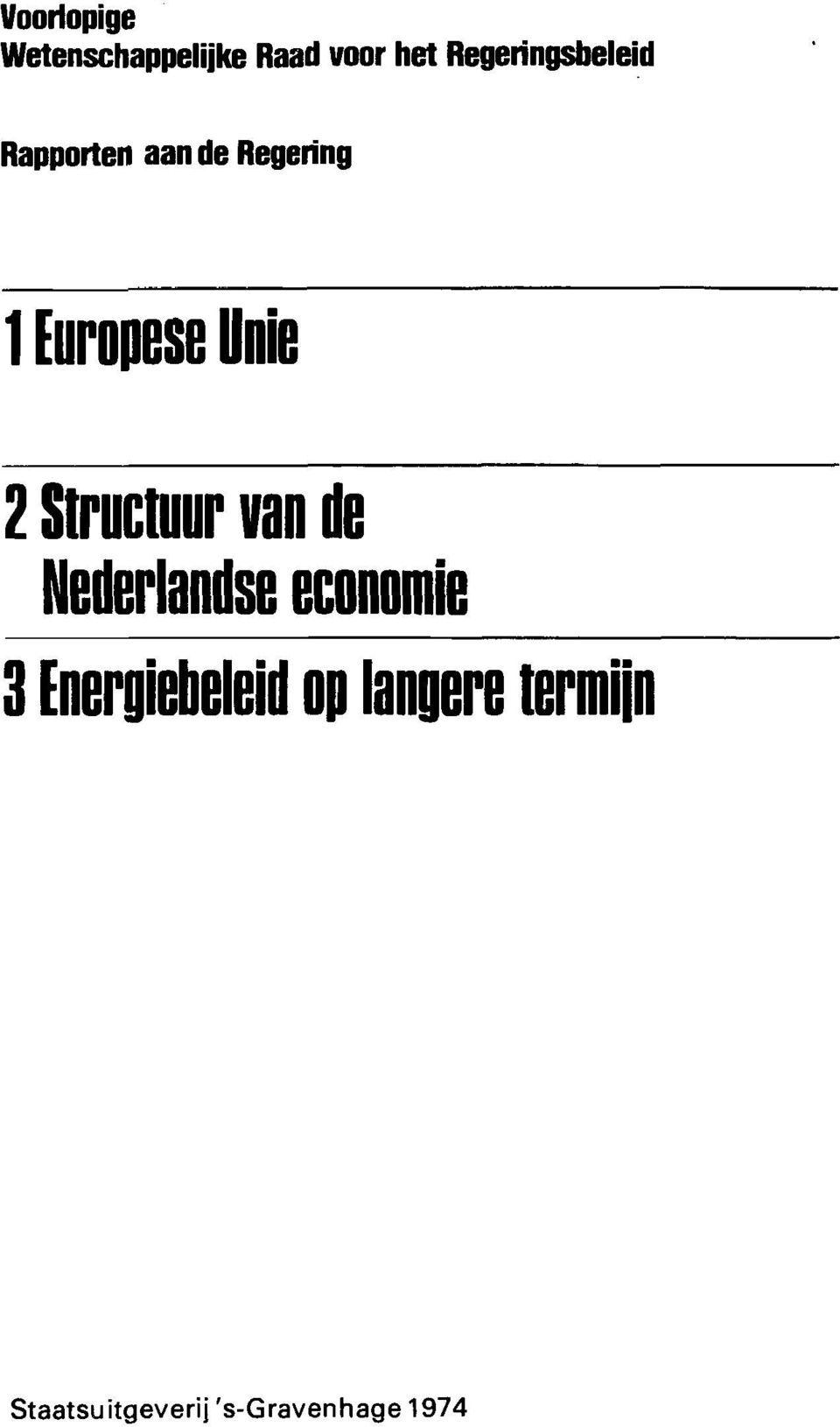 Europese Unie 2 Structuur van de Nederlandse