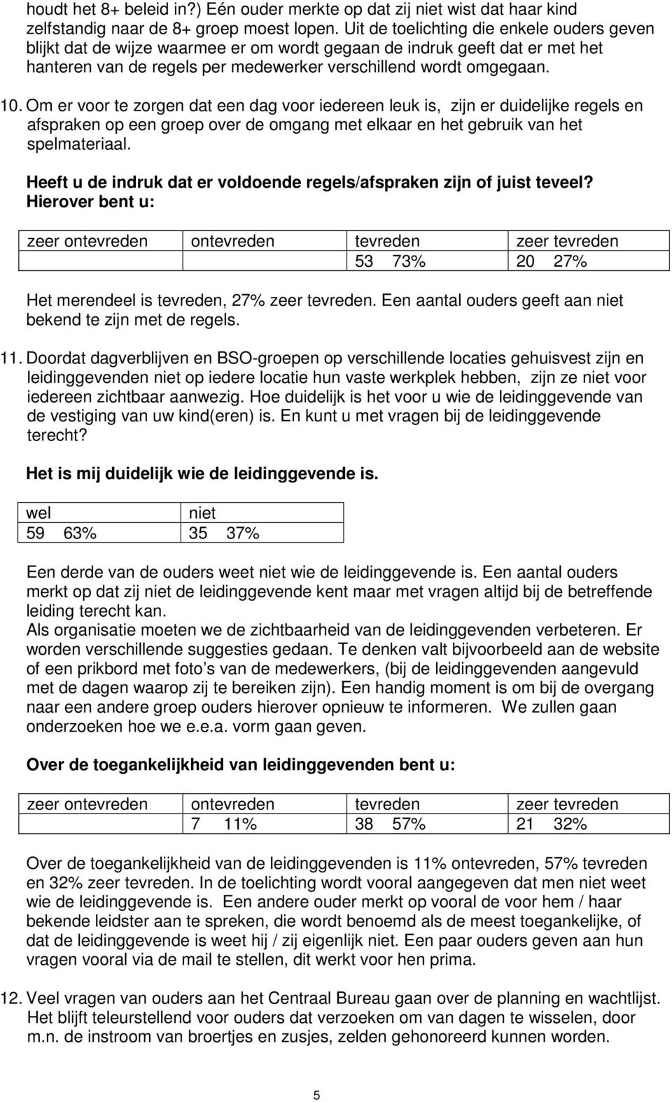 Om er voor te zorgen dat een dag voor iedereen leuk is, zijn er duidelijke regels en afspraken op een groep over de omgang met elkaar en het gebruik van het spelmateriaal.