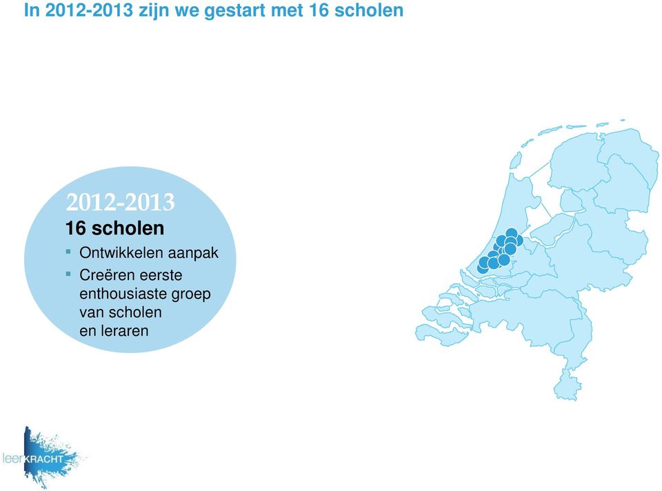 Ontwikkelen aanpak Creëren eerste