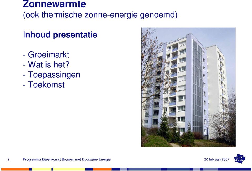 presentatie - Groeimarkt - Wat