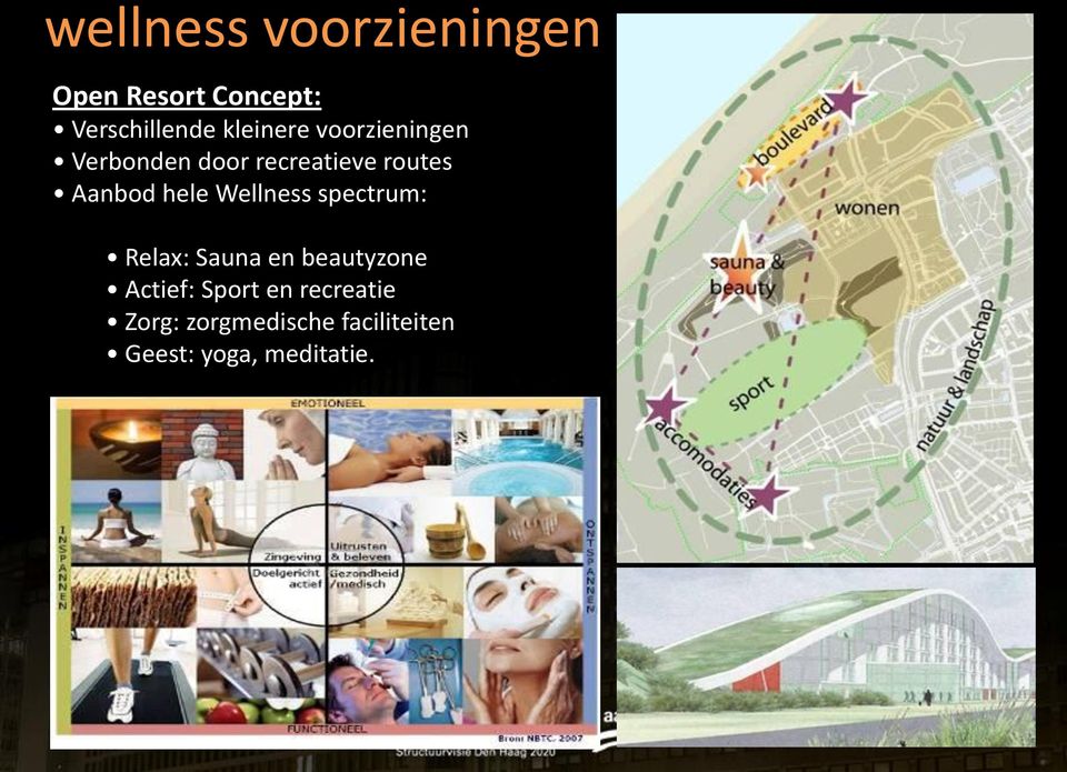 hele Wellness spectrum: Relax: Sauna en beautyzone Actief: