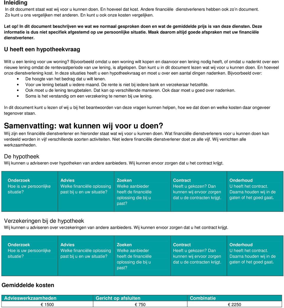 Deze informatie is dus niet specifiek afgestemd op uw persoonlijke situatie. Maak daarom altijd goede afspraken met uw financiële dienstverlener.