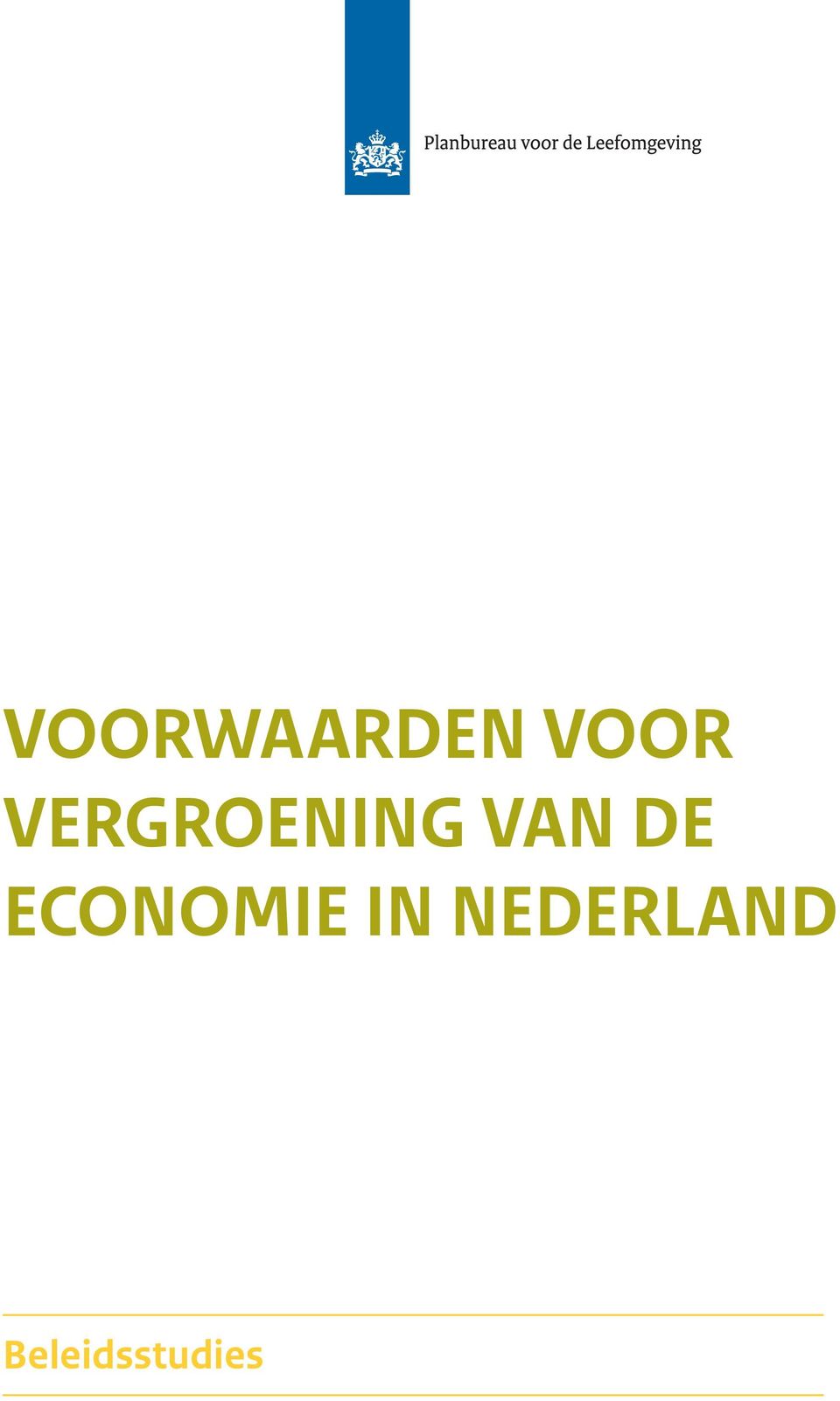 DE ECONOMIE IN