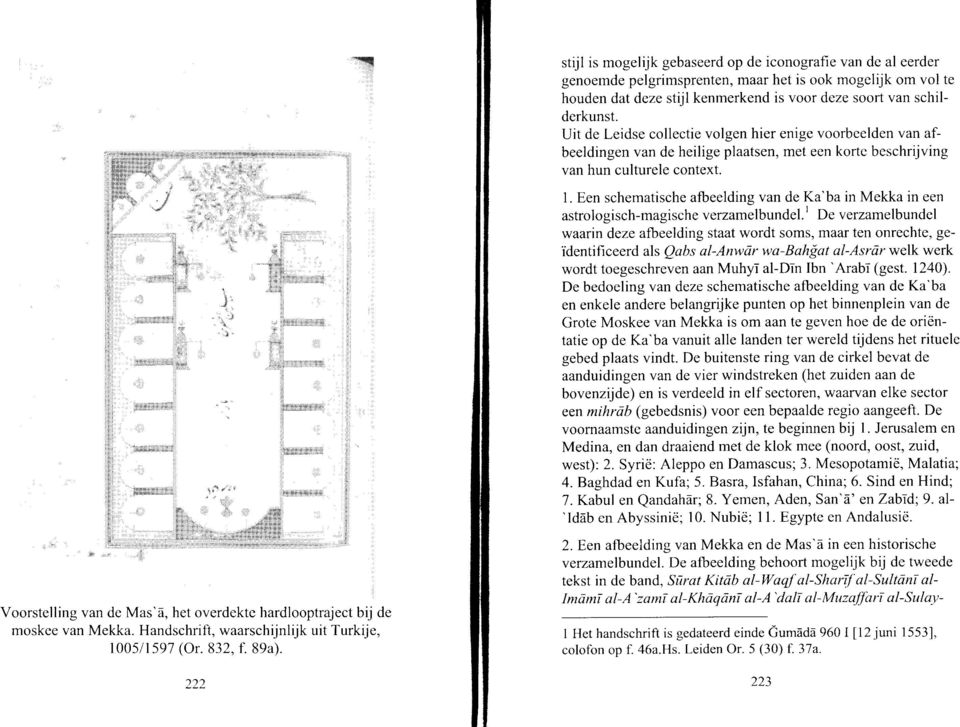 Uit de Leidse collectie volgen hier enige voorbcelden van afbeeldingen van de heilige plaatsen, met een kortc beschrijving van hun culturele context. 1.