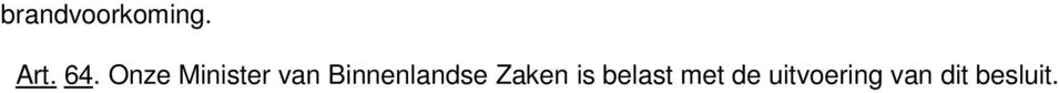 Binnenlandse Zaken is