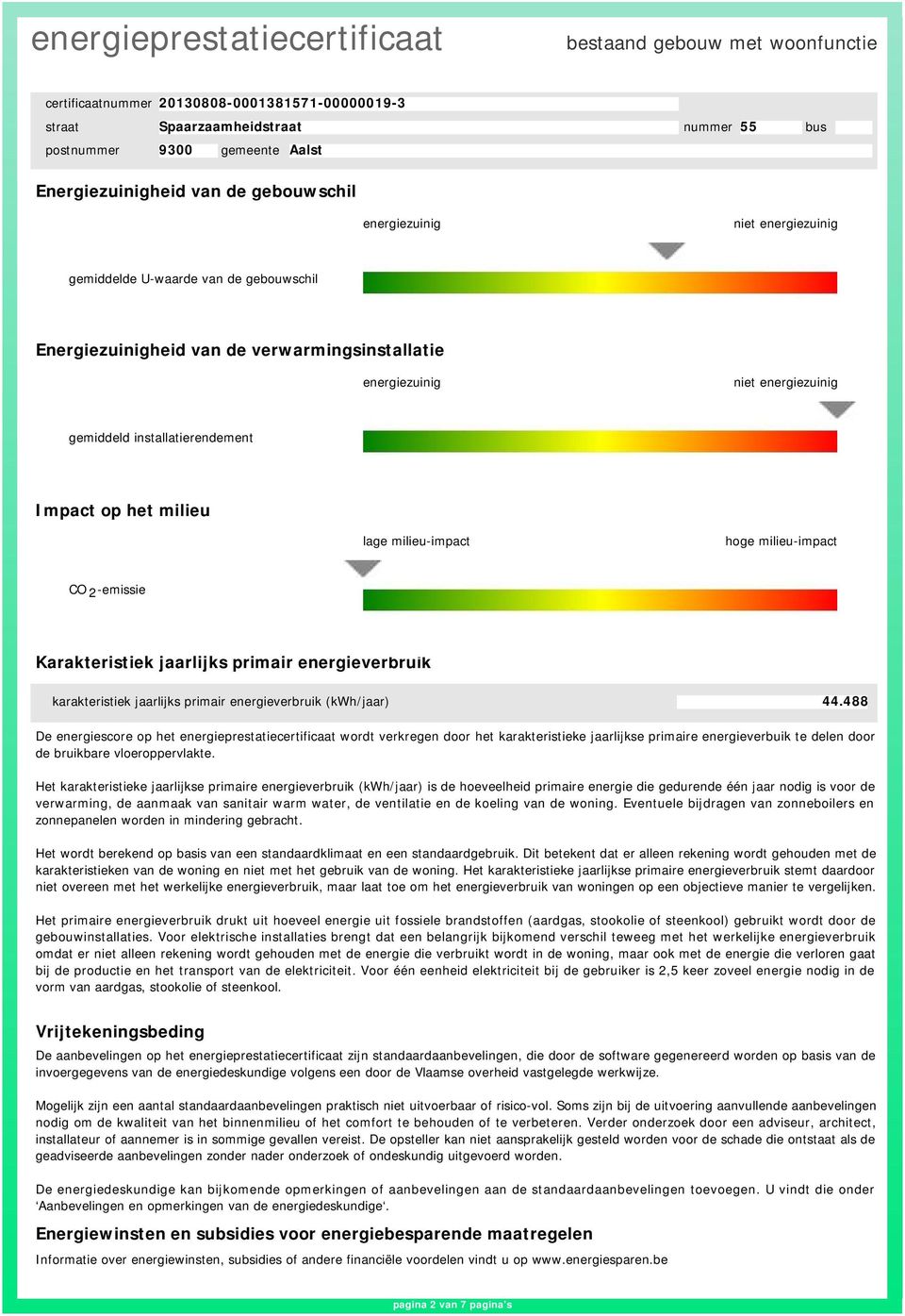 energieverbruik (kwh/jaar) 44.