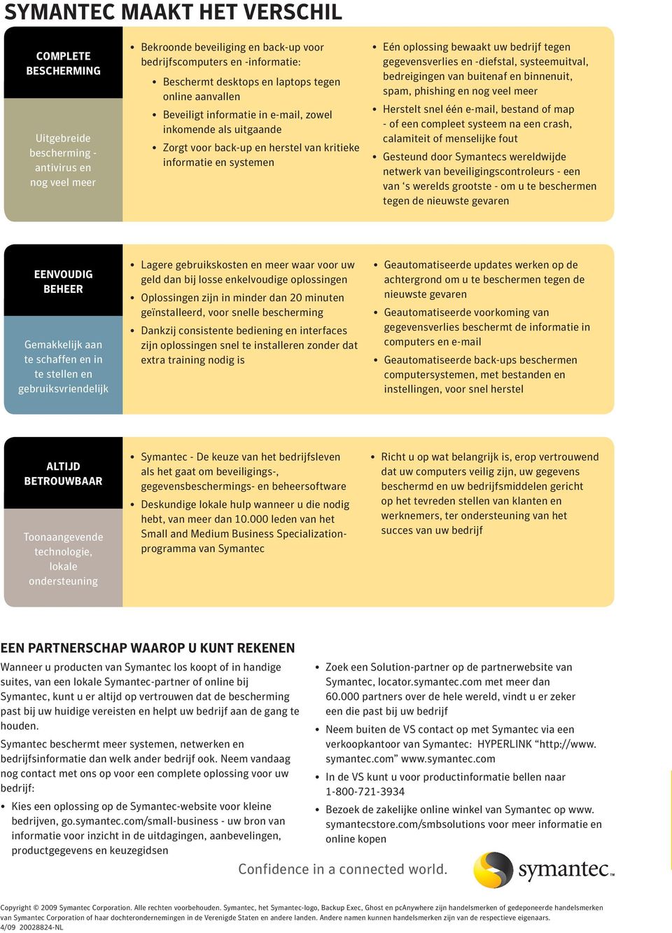 gegevensverlies en -diefstal, systeemuitval, bedreigingen van buitenaf en binnenuit, spam, phishing en nog veel meer Herstelt snel één e-mail, bestand of map - of een compleet systeem na een crash,