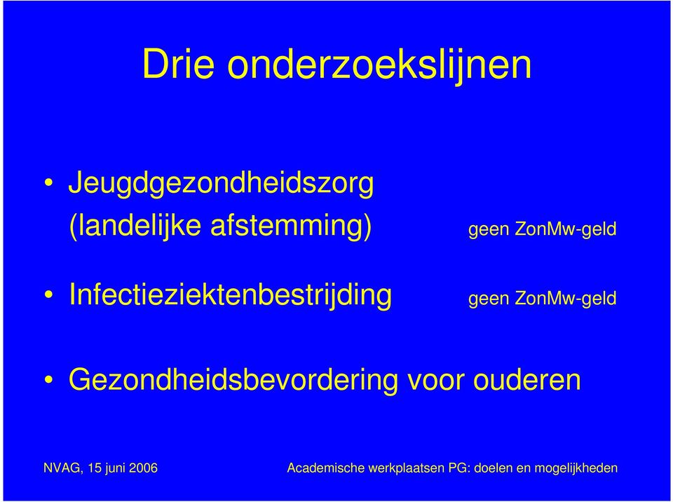 afstemming) Infectieziektenbestrijding