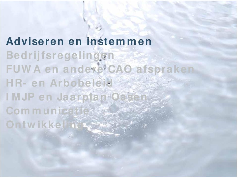 en Jaarplan Oasen Communicatie Ontwikkeling 15