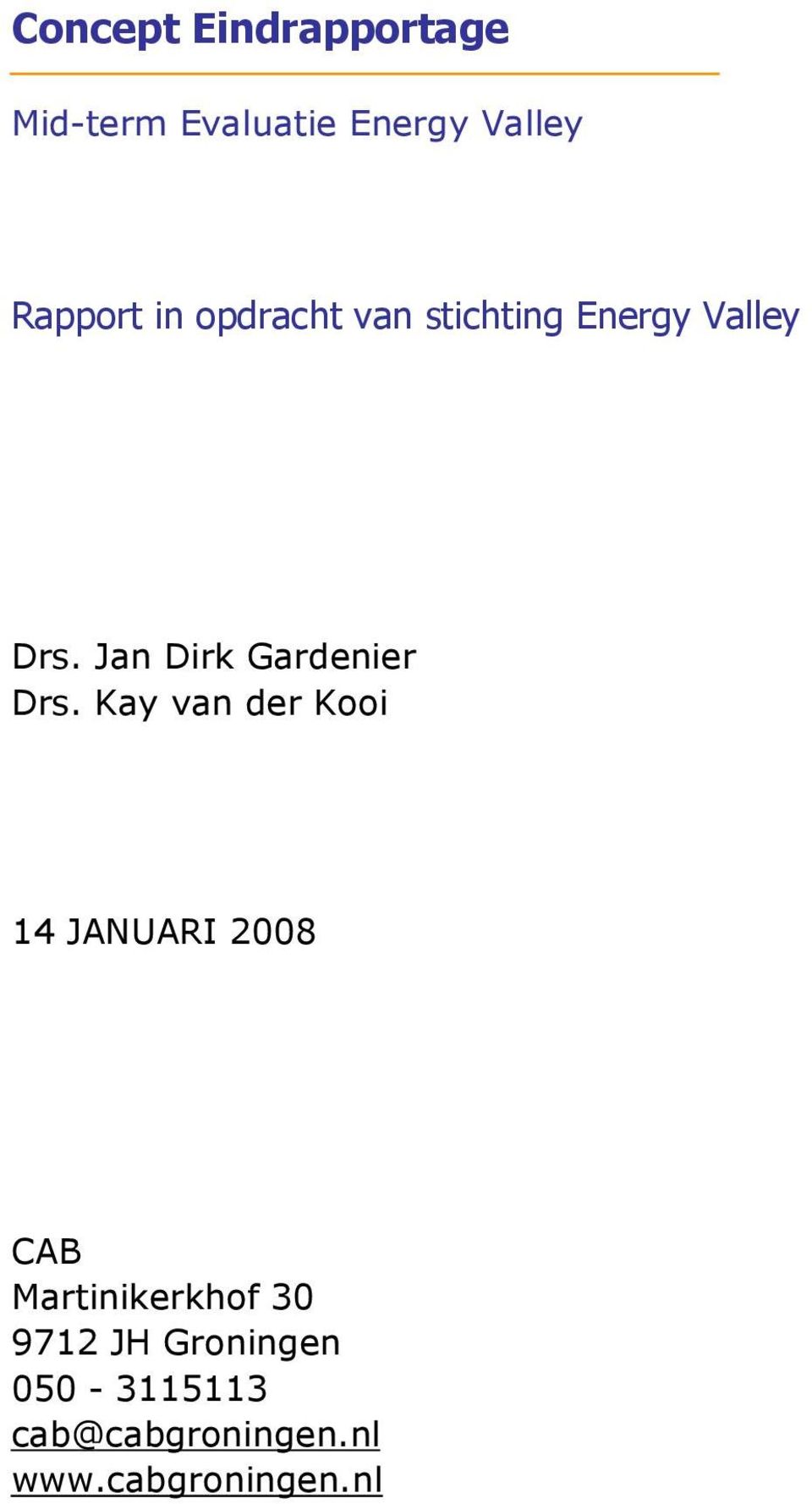 Jan Dirk Gardenier Drs.