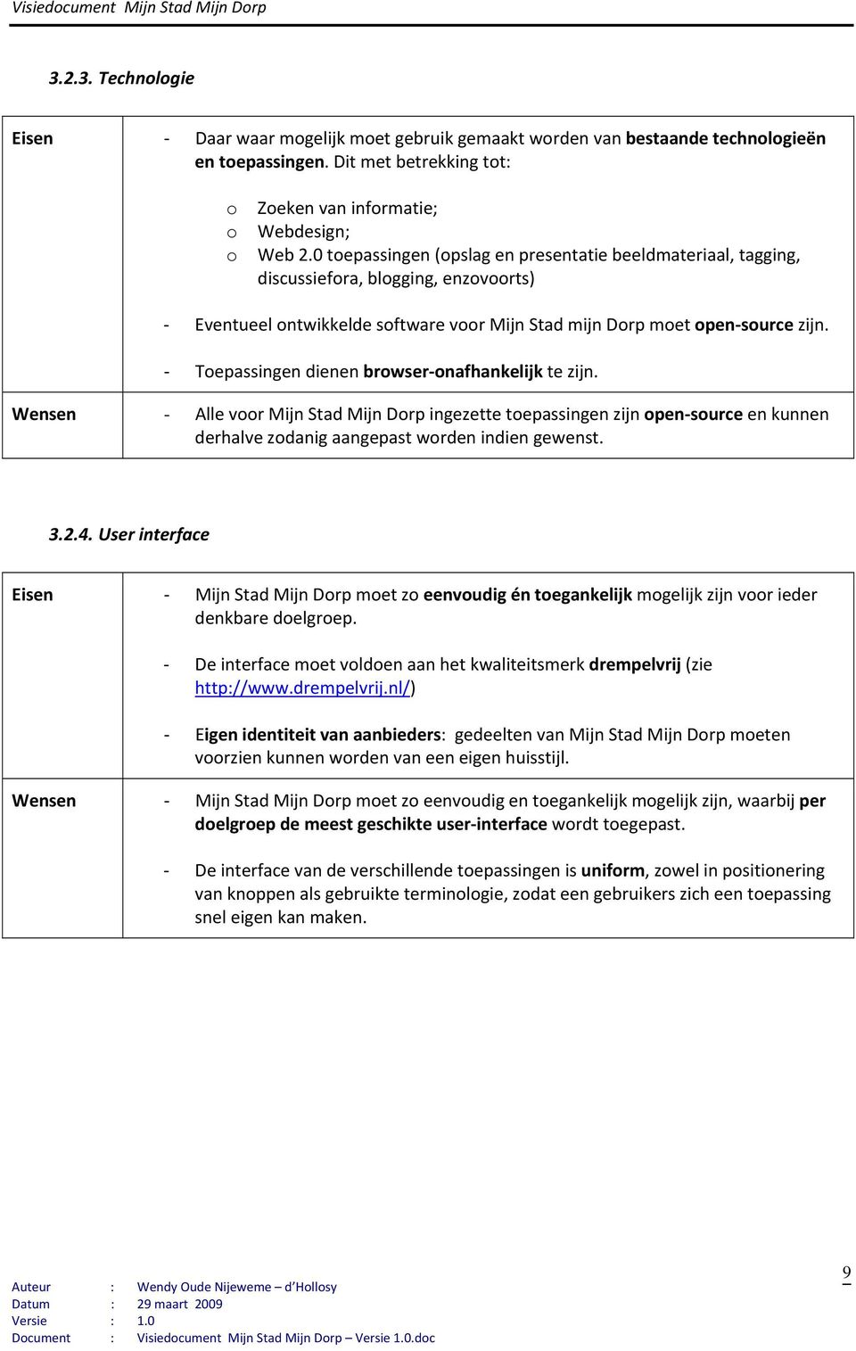 0 tepassingen (pslag en presentatie beeldmateriaal, tagging, discussiefra, blgging, enzvrts) Eventueel ntwikkelde sftware vr Mijn Stad mijn Drp met pen surce zijn.