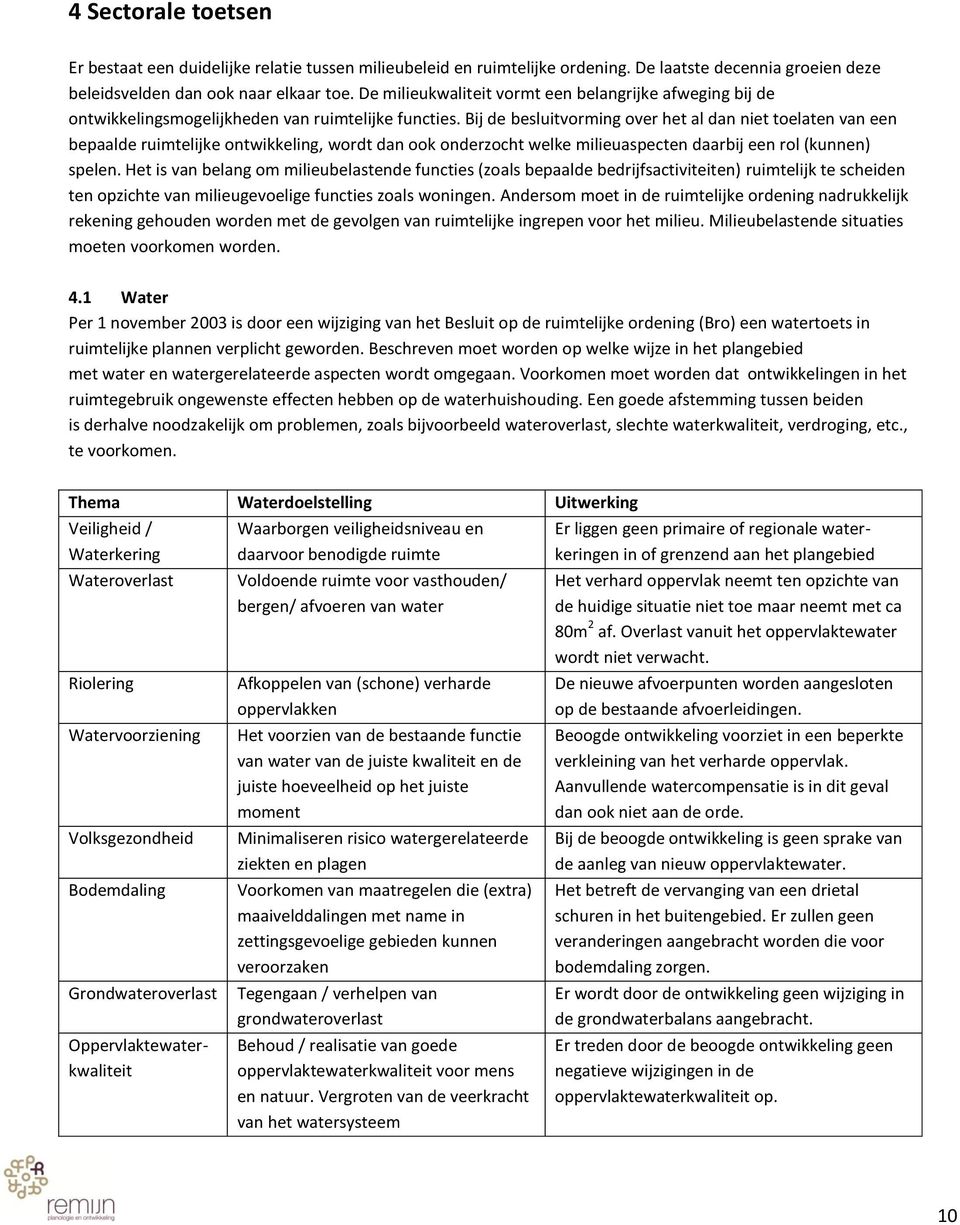 Bij de besluitvorming over het al dan niet toelaten van een bepaalde ruimtelijke ontwikkeling, wordt dan ook onderzocht welke milieuaspecten daarbij een rol (kunnen) spelen.