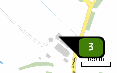 Naam Stal 2 Locatie (X,Y) 239567, 545044 Uitstoothoogte 5,0 m Warmteinhoud 0,000 MW NH3 568,00 kg/j Dier RAV code Omschrijving Aantal dieren Stof Emissiefactor (kg/dier/j) Emissie A 3.