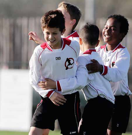 HET NIEUWE PUPILLENVOETBAL: PLEZIER EN ONTWIKKELING VOOROP Wanneer je aan kinderen vraagt wat het leukste aan voetballen is, zeggen zij: scoren, acties maken, veel aan de bal zijn en samen spelen.