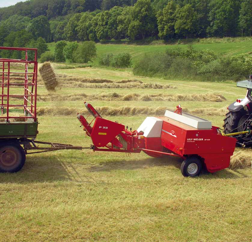 Lely Welger AP 530-830 Al meer dan honderd jaar ontwikkelt en produceert Welger persen.