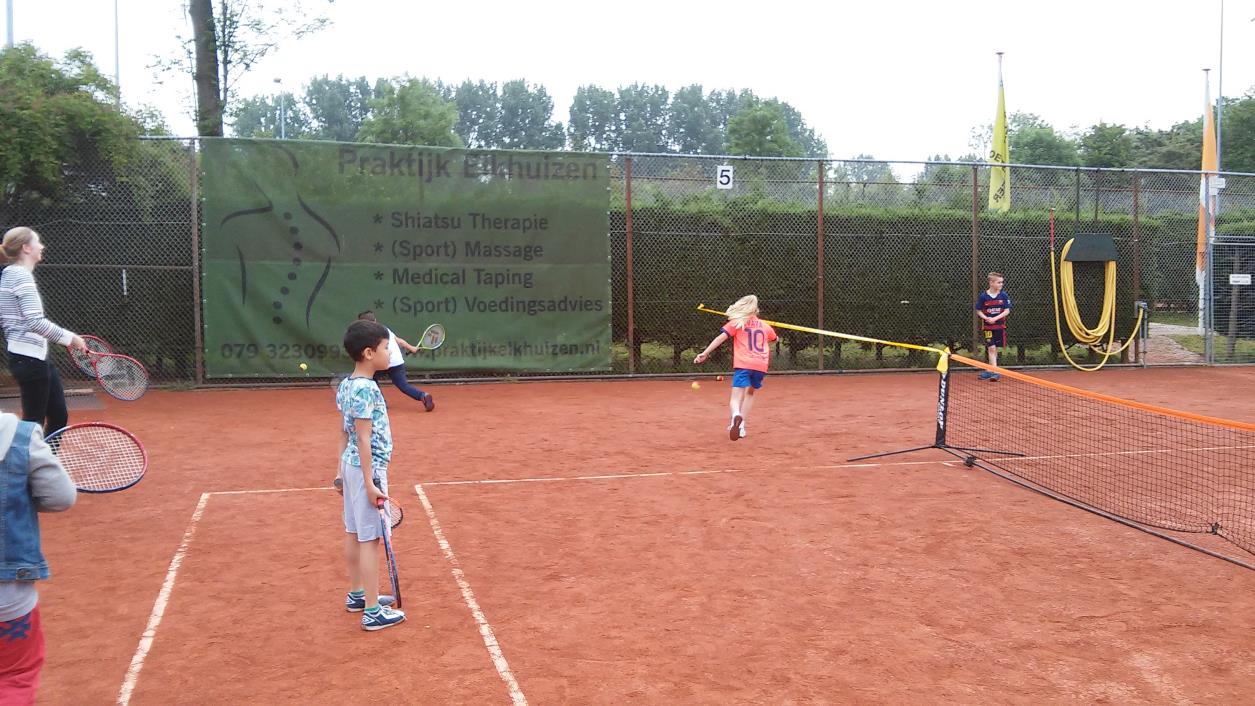 Groepen 3-4 bij Tennisvereniging ALTV De