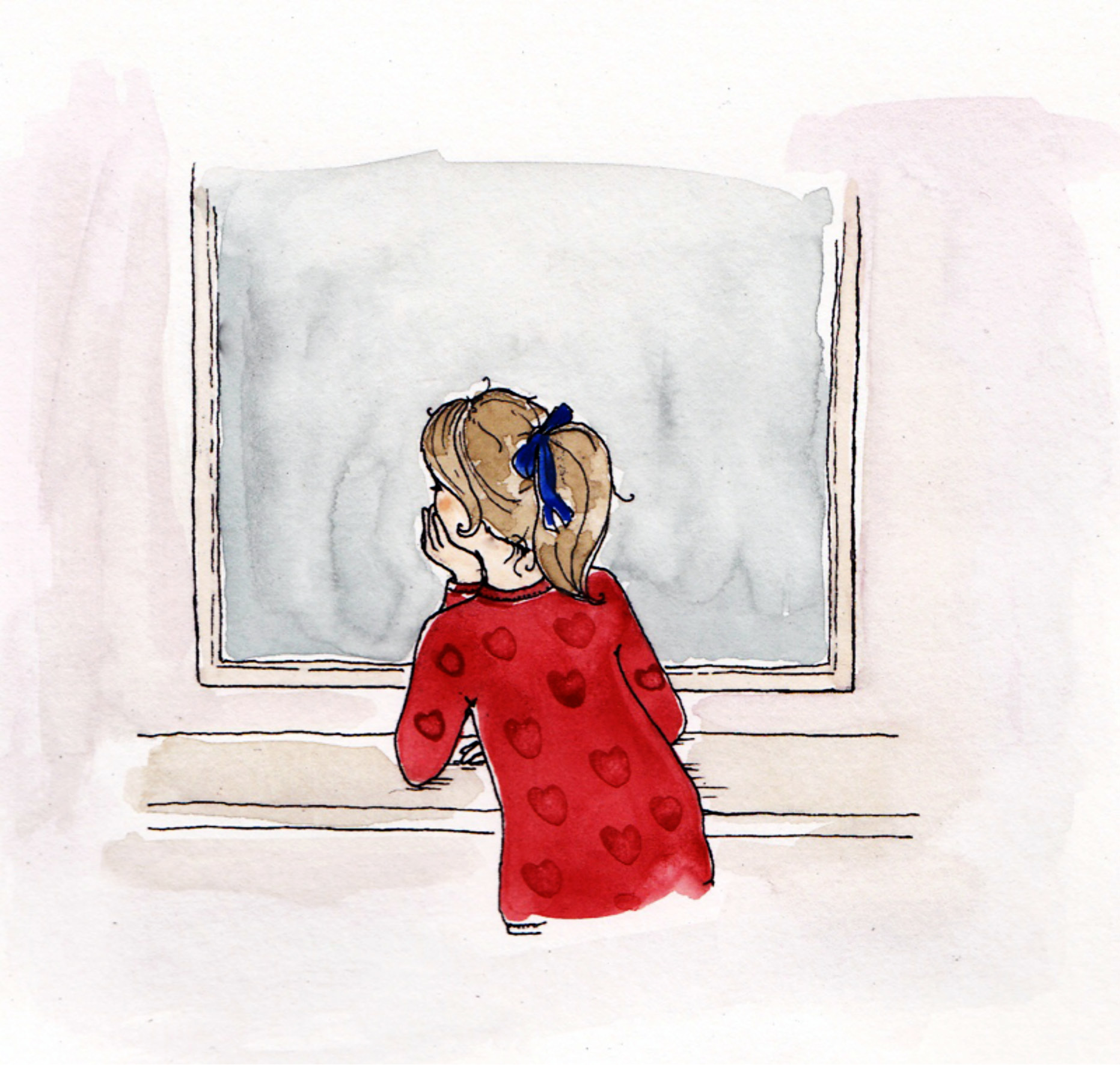 Ze zucht. De tranen staan in haar ogen. Ze mist haar oude kamer nu al. En haar vriendinnen ook. Lisa kijkt uit het raam.