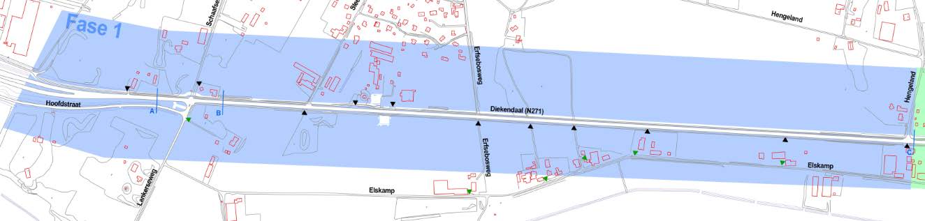 Werkzaamheden: Kappen bomen Archeologisch onderzoek Vernieuwen waterleiding (WML) Vernieuwen fietspad oostzijde Aanpassen kruisingen