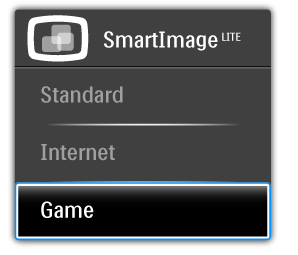 3. Beeldoptimalisatie 3.2 SmartContrast Wat is het? Standard (Standaard): Verbetert de tekst en houdt de helderheid laag voor een betere leesbaarheid en minder belasting op de ogen.