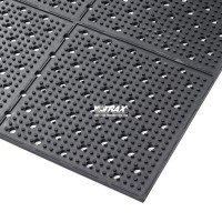 MultiMat II Antislip oppervlakte zorgt voor grip en weerhoudt de mat van verschuiving. Te gebruiken aan beide kanten voor een zeer lange levensduur. Laag profiel voor makkelijke toegang voor wielen.
