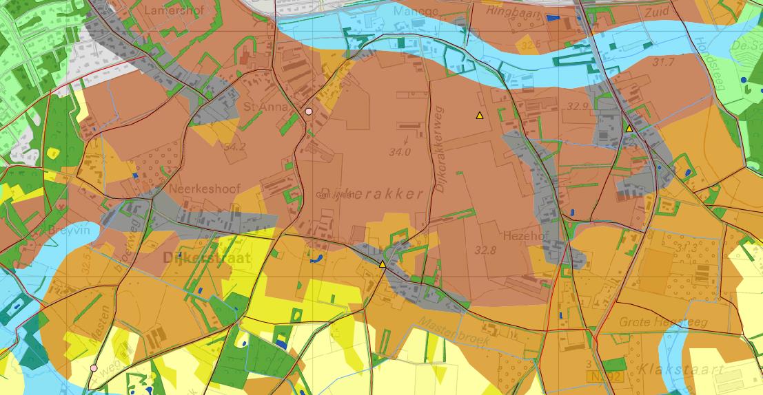 Locatie Figuur 3: Ligging locatie in landschapstype "Velden" (bron: provincie Limburg) 2.