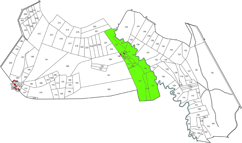 de hofstad Diersdonc in de parochie Bakel met alle huizen daarop staande en met alle toebehoren. De hofstad was vroeger van de genoemde Gerit van Amstel en is een leengoed van de Heren van Gemert.