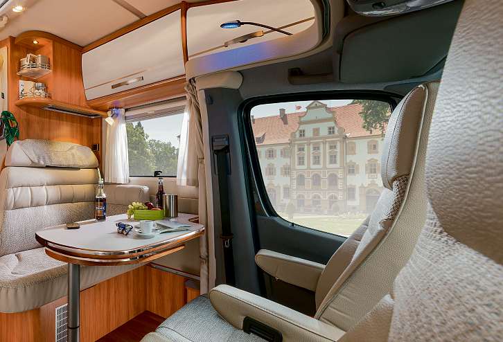 HYMER ML-T 53 Woon- en keukencomfort Individuele ideeën om te wonen en te koken op hoog niveau.