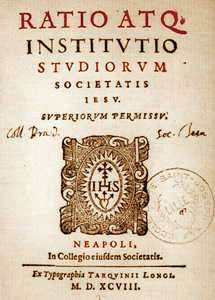 Jezuïeten Iñigo López de Loyola geboren in 1491 in Baskenland Ignatius van Loyola overleed in 1556 In 1534 legde hij met zes vrienden drie geloften af: armoede, celibaat