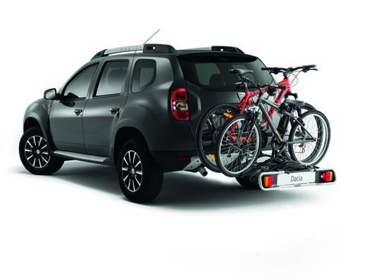 TransporT en veiligheid 1 2 3 1. FieTsendrager Dacia biedt u verschillende mogelijkheden voor fietsendragers. Raadpleeg uw Dacia dealer voor meer informatie. 1-2.