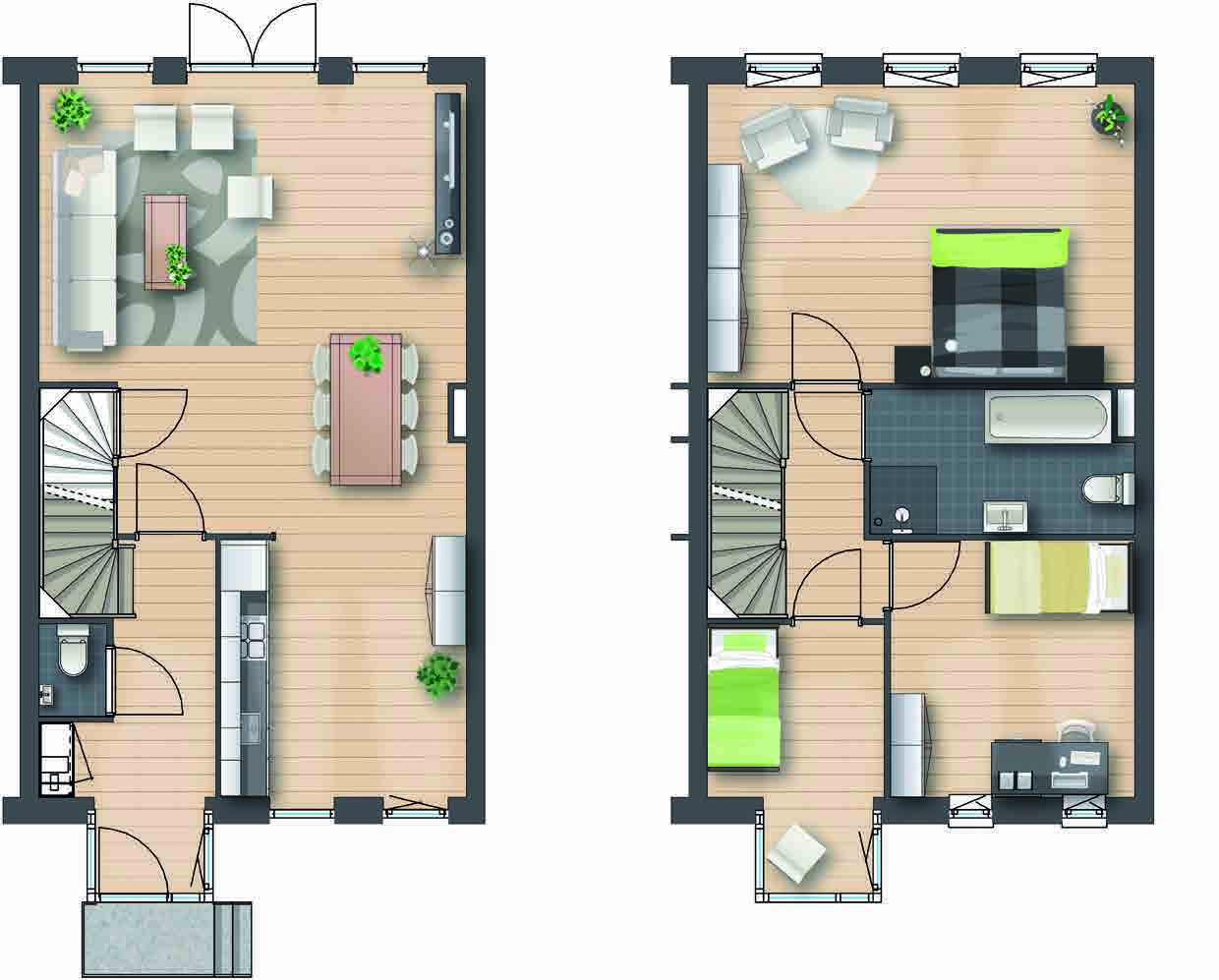 12 - SINGELWONINGEN Singelwoning type A Hoekwoningen en Rijwoningen Hoe geeft u vorm aan uw nieuwe thuis?