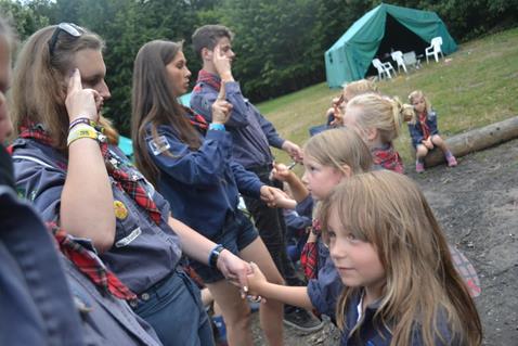 Technieken en beloften De beverwerking is de jongste werking van onze scouts. Ook met onze allerjongste scouts willen wij typisch scouts zijn.