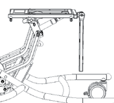 IEODERSTE MET EEKTRISCHE VERSTEIG HIGH- OW:X, MT 3 Het High-low:x binnenonderstel, maat 3, is alleen verkrijgbaar met een actuator (aandrijver).