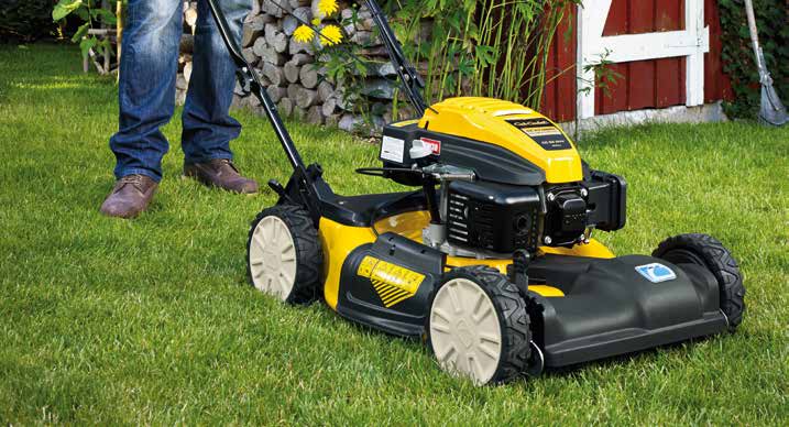 cubcadet.eu SLIM EN MILIEUVRIENDELIJK Iedereen die graag gras maait en daarbij een perfect resultaat wil boeken, moet een mulchmaaier in huis halen.