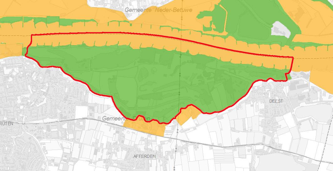 Met het multifunctionele gebied heeft de provincie een beperkte beleidsbemoeienis.